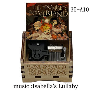 Tiny Hand Crank <span class=keywords><strong>Isabella</strong></span>'s Lullaby Music Box-The Promised Neverland Music Box Regalo para Navidad <span class=keywords><strong>Cumpleaños</strong></span> Día de San Valentín - Product Image 6