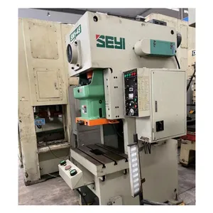Used Chinese Taiwan SEYI Hydraulic Press Machine 45 ton SN1-45 Punch Press Machine Aluminum Food Container Making Machine