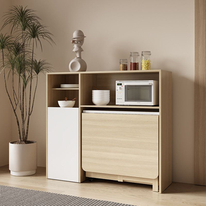 <span class=keywords><strong>Tavoli</strong></span> da pranzo con ruote 2 pezzi Plegabl tavolo da parete esterno estensibile e sedie mobili pieghevoli - Product Image 3