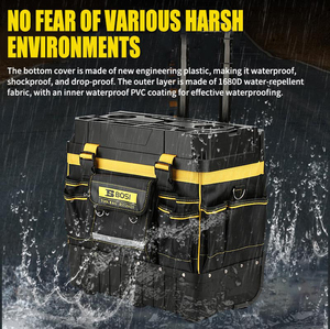 도매 휠 풀러 도구 키트 대형 롤러 캔버스 두꺼운 다기능 내마모성 유지 보수 전기 도구 키트 - Product Image 4