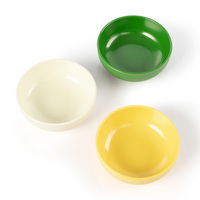 Ensemble de bols à crème glacée en mélamine, antidérapant, personnalisé, ensemble de 6 couleurs assorties, parfait pour le mélange, service ou la conservation