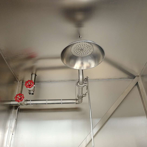 Stazione di lavaggio portatile per occhi e viso in acciaio inossidabile e doccia di <span class=keywords><strong>emergenza</strong></span> lkx urcurns 316L - Product Image 3