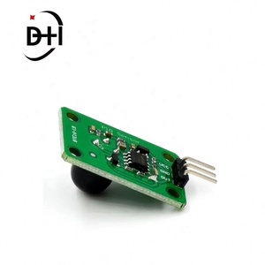 โมดูลตรวจจับอินฟราเรดของมนุษย์ D203S เซ็นเซอร์สวิตช์ตรวจจับแบบไพโรอิเล็กทริก 011050 เลนส์สีดำ - Product Image 4