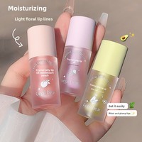Huile à lèvres hydratante et cristalline Gegebear Private Label, base de rouge à lèvres pour femme, soin des lèvres au miel, anti-rides, cosmétique de beauté