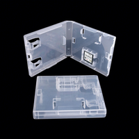 Boîtier de protection de cartouche de petite carte de jeu de remplacement blanc clair pour accessoires de jeu de chariot de jeu NDS de jeu