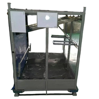 AOCHEN Rack de protection en acier pour grand chariot à tapis automobile