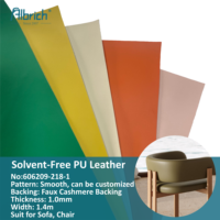 Cuir synthétique PU coloré en silicone de 2 mm sans solvant pour chaise, nouvelle arrivée, canapé écologique 60209-218-1