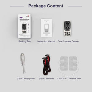 Máquina de <span class=keywords><strong>tens</strong></span> recarregável, aparelho estimulador muscular de baixa frequência massageador de pulso - Product Image 2