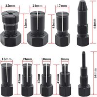 Kit d'extracteurs de roulements de moto 10 pièces – Outil professionnel pour l'extraction et le retrait des roulements intérieurs à trou aveugle
