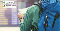 Cadenas intelligent compatible avec le réseau de localisation des téléphones pour valises et sacs – Localisateur GPS TSA