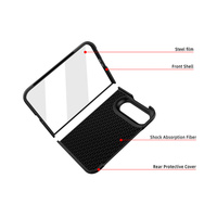 Étui de téléphone pliable en PC rigide mat givré, fin et résistant aux chocs, avec protection d'écran pour iPhone 18 Fold