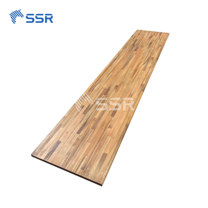 SSR VINA teck bois doigt Joint Board ABC Grade épaisseur 26/30/32/36/38mm pour comptoir/plan de travail/Production de meubles - Product Image 3