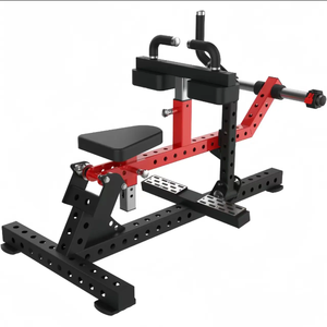 Équipement de gymnastique commerciale veau Super Horizontal soulever jambe <span class=keywords><strong>presse</strong></span> Machine plaque chargée veau assis - Product Image 2