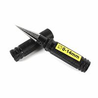 Perforateur de trous TEBAK en acier pour outils de voiture, 0-14 mm, noir, pour outils RC, perceuses de carrosserie automobile