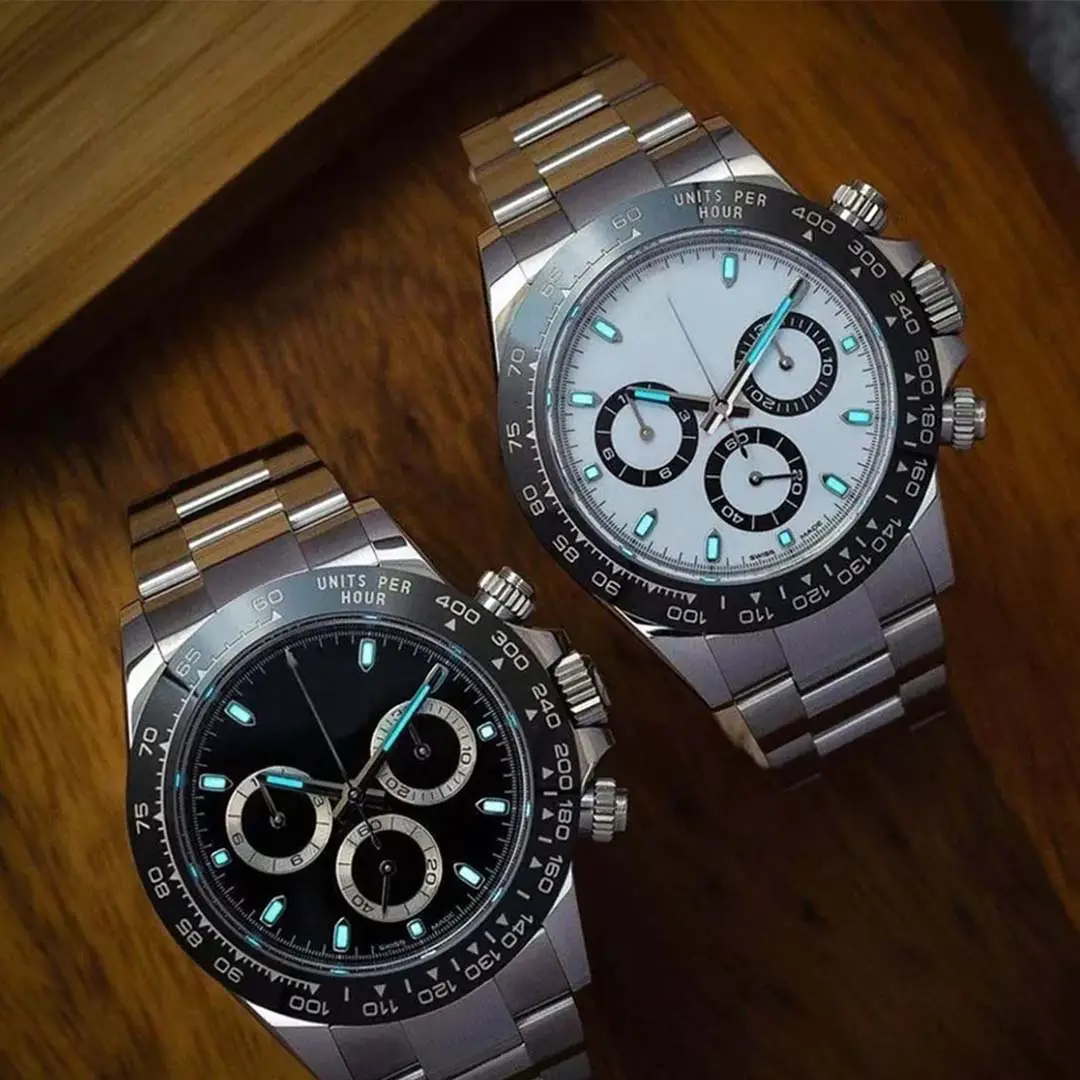 Premium Men's Automatic 40mm 904L watch Black Ceramic Bezel Water Resistant Super Luminous Sapphire Watch