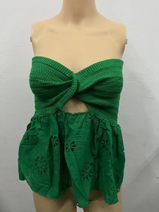 Top a Tubo King Mcgreen Star, Top Corto Intrecciato Elegante <span class=keywords><strong>Senza</strong></span> <span class=keywords><strong>Spalline</strong></span>, <span class=keywords><strong>Corsetto</strong></span> Sexy da Donna, Blusa Carina per Streetwear - Product Image 5