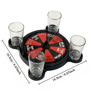 Juego de Beber con Ruleta para Adultos Unisex, Juguete de Mesa de Plástico para KTV, Bar, Discoteca, Fiestas de Halloween - Product Image 2