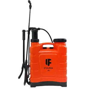 IFOURNI 16L 4 Gallon Agricultural Manual Sprayers Pump Knapsack Sprayer for Garden Irrigation