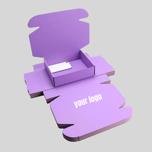 Boîte d'expédition en carton pour perruque imprimée avec logo personnalisé boîtes d'emballage en papier sacs pour femmes chapeaux écharpes boîtes d'expédition en carton ondulé - Product Image 1