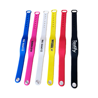 Gelang NFC Premium 13.56mhz Kustomisasi Gelang Kunci Kamar Hotel Silikon Spa & Olahraga Gelang NFC
