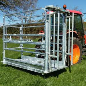 In acciaio al carbonio attrezzature <span class=keywords><strong>per</strong></span> allevamento di bestiame schiacciare Scoop <span class=keywords><strong>per</strong></span> il bestiame schiacciare scivolo rivestimento in polvere <span class=keywords><strong>per</strong></span> recinzioni fattoria di <span class=keywords><strong>recinzione</strong></span> di animali - Product Image 1