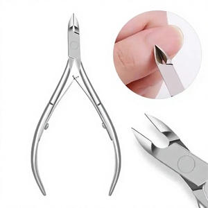 Cortauñas Profesional de Acero Inoxidable, 12.5mm, con Cuchilla Biselada de Apertura Ancha y Hoja Afilada para Uñas de Dedos de Manos y Pies, Uñas Gruesas, para Adultos - Product Image 1