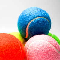 Jouet de balle de tennis pour chien, en caoutchouc hautement élastique, interactif, résistant aux morsures, jouet à mâcher pour chiens de petite, moyenne et grande taille