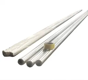 steel harga pneumatic hard chrome plated rod steel guid rod/shaft of factory sales