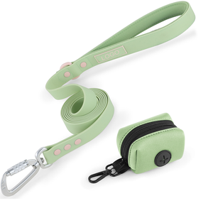 Dispensador de bolsas de excrementos de perro, correa de mosquetón de seguridad con cierre automático, impermeable, con logotipo personalizado de alta calidad, Color, para MANGO suave - Product Image 1