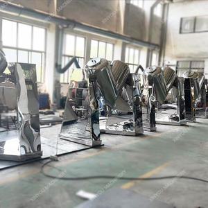 高效v型混合硬脂酸锌滑石钾明矾粉末混合混合机 - Product Image 6