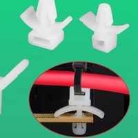 Support d'attache de câble en plastique nylon flexible autobloquant support d'attache de câble support d'attache de poussée pour PCB