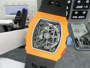 Unique Trend 3503 Yellow Top-quality Fashion <b>Skeletonized</b> Tourbillon <b>Automatic</b> Mechanical <b>Watch</b> for Men - Product Image 6