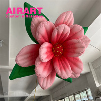 Fleur gonflable de fleur, gonflables de fleur de décoration de Offre Spéciale, fleurs artificielles accrochantes d'utilisation