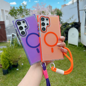 <span class=keywords><strong>Cover</strong></span> Magnetica di Lusso con Effetto Sfumato per <span class=keywords><strong>Samsung</strong></span> S26 <span class=keywords><strong>S22</strong></span> S23 S24 S25Ultra A26 A17 con Cinturino Custodie Antiurto in Acrilico - Product Image 3