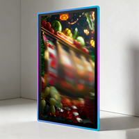 Pantalla Táctil para Juegos PCAP de 43 Pulgadas, Alta Sensibilidad, 10 Puntos Táctiles, Puede Controlar la Luz Halo LED RGB para Máquinas de Juegos de Arcade