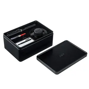 ที่กำหนดเองการพิมพ์เคลือบสีดำและ<span class=keywords><strong>สี</strong></span><span class=keywords><strong>ม่วง</strong></span>และสีทองหรูหราของขวัญกล่องปากกาสำหรับ <span class=keywords><strong>LAMY</strong></span> ปากกา - Product Image 1