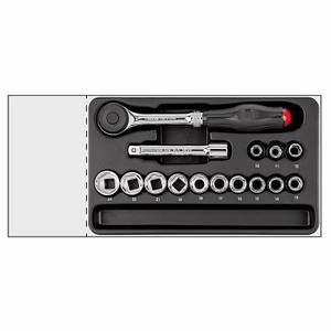 Juego de Llaves de Tubo Usag 519/604CEAK, 1/2 Pulgada, Cromadas, Herramientas de Reparación Automotriz, Mango Recto, Calidad DIY - Product Image 1