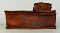 Bolso bandolera de cuero de cabra Vintage para hombre y mujer, bandolera de cuero marrón con logotipo de cliente