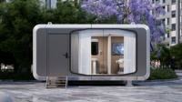 CGCH A3 Structure en acier préfabriquée de luxe Nouveau espace commercial Mobile Appartement étanche Chambre Tiny Houses Bureau Hôtel