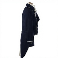 Veste uniforme vintage pour homme, style hussard, double boutonnage, pour cérémonies, printemps-automne