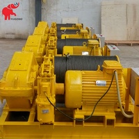 Treuil hydraulique électrique télécommandé de haute qualité JK/JM/JMM, 20-40 tonnes, câble en acier, 380V, prix du treuil