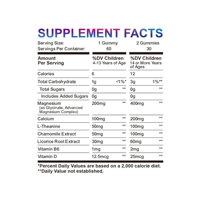 Qbioflex OEM Marque Privée Gommes de Glycinate de Magnésium Saveur Fraise par Portion Supplément Personnalisé pour le Sommeil Saveur Fruitée