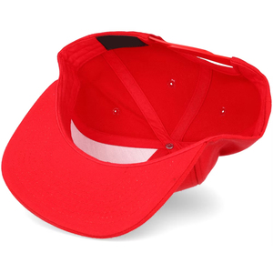 Gorras de Lana Personalizadas con Logotipo Propio, Color Rojo Sólido, Estilo Vintage, Bordado 3D, Gorras Casuales a Cuadros con Cierre a Presión para Hombre y Mujer - Product Image 6
