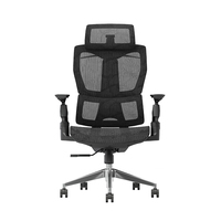 Chaise de bureau de direction ergonomique en maille avec fauteuil inclinable réglable et design moderne de luxe de haute qualité