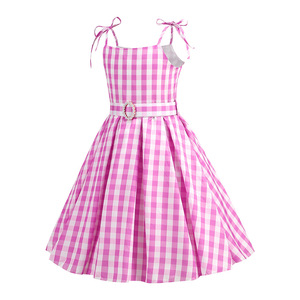 Tv película niñas Rosa disfraz vestido película Cosplay disfraces niños fiesta Halloween <span class=keywords><strong>vestir</strong></span> niña cumpleaños fiesta vestido - Product Image 6