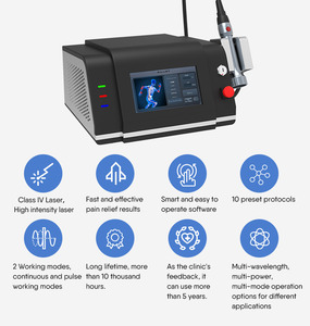 Tùy biến thông minh Ice <span class=keywords><strong>Laser</strong></span> trị liệu 10W 20W 30W Lớp 4 điều trị bằng <span class=keywords><strong>laser</strong></span> để giảm đau và chữa lành vết thương - Product Image 5