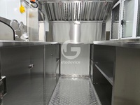 Chariot de nourriture mobile pour hot-dogs, camion de restauration rapide, remorque à vendre