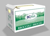 Boîte d'emballage pour légumes / boîte en carton ciré pour poivrons