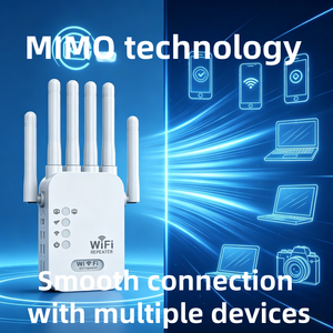 Repetidor <span class=keywords><strong>WiFi</strong></span> Inalámbrico <span class=keywords><strong>de</strong></span> 1200Mbps, <span class=keywords><strong>Amplificador</strong></span> <span class=keywords><strong>de</strong></span> Señal <span class=keywords><strong>WiFi</strong></span>, Router <span class=keywords><strong>de</strong></span> Red 5G <span class=keywords><strong>para</strong></span> Interiores con Relé WPS y Extensor <span class=keywords><strong>WiFi</strong></span> <span class=keywords><strong>para</strong></span> el Hogar - Product Image 3