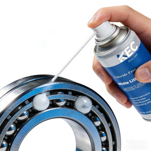 <span class=keywords><strong>Spray</strong></span> Lubrificante al Grasso di Litio Bianco KEC 400ml, Protezione a Lunga Durata Senza Aloni per Parti Metalliche di Auto - Product Image 3